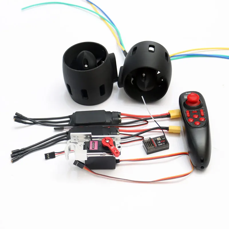 

Комплект бесщеточного подводного движителя 12В с регулятором скорости 50А и пультом ДУ для SUP-досок, надувных лодок, лодок для буксировки сетей