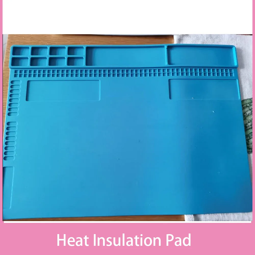 1Pcs Of Silicone Thickened High-Temperature Insulation Pad Suitable For Multifunctional Maintenance Workbench