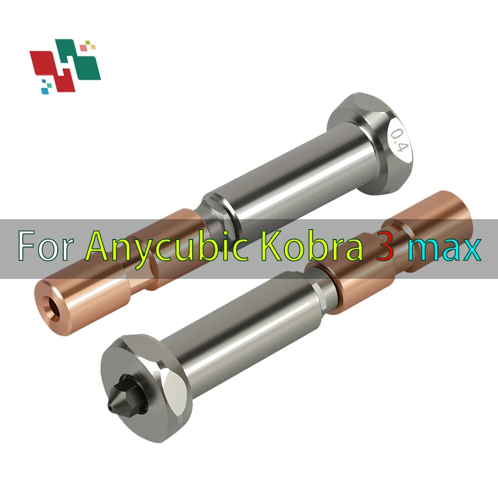 

Для Anycubic Kobra 3 Max сопло Hotend Kobra 3 Max Combo горло сопла 0,4 мм 0,6 мм 0,8 мм