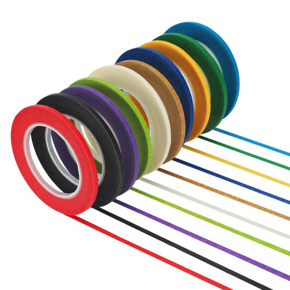 1pc Draping Tape for Clothes Mannequin Pattern Making Sewing Whiteboard Marking Tape Thin Striping Graphic Chart Art Tape 3*20mm