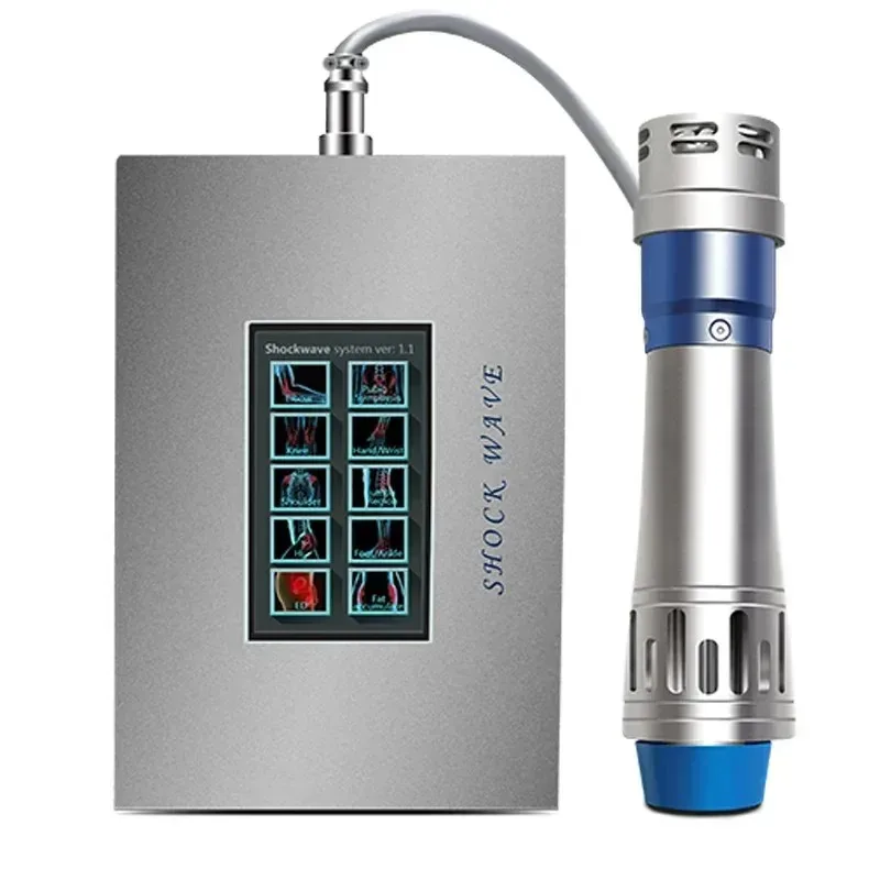 2026Portable Touch Screen Shock Wave Rehabilitation Physiotherapy Device Body Health Relax Tools For Plantar Fasciitis Treatment