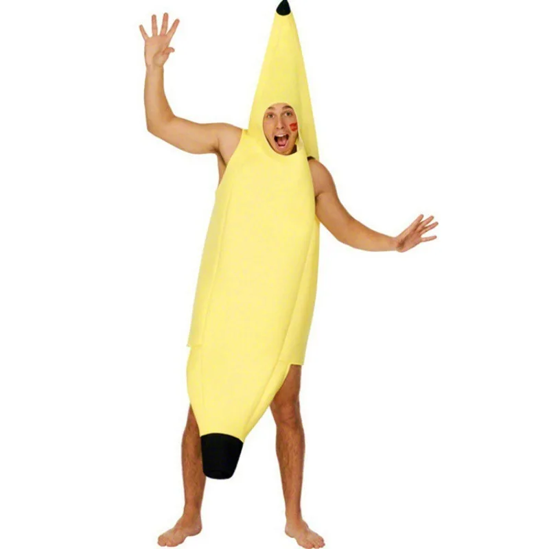 Ensemble de costumes de Cosplay, accessoires banane, vêtements de spectacle, mascarade, Costume de scène d'halloween, vêtements ethniques pour femmes