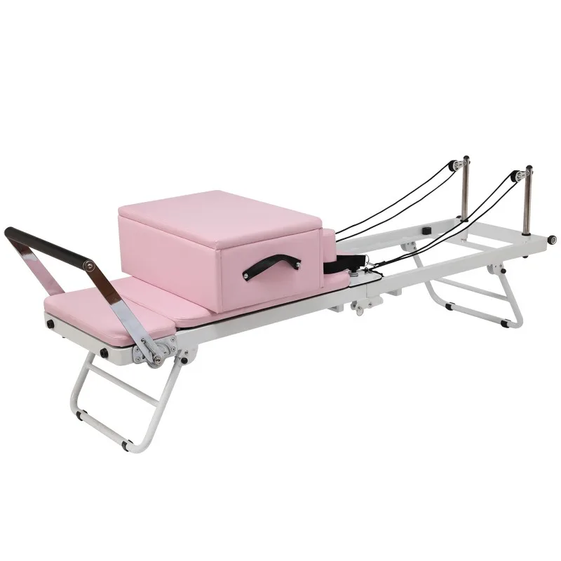 Home Pilates Large Equipment Reformer Commercial Gym Yoga Training Bed Extended Version Pilates Core Bed Sturdy Stable