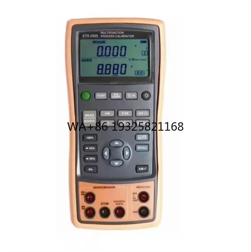 ETX-2025 0.02% Accuracy Portable Multifunction Calibrator ETX-1825 Multifunctional Process Calibrator