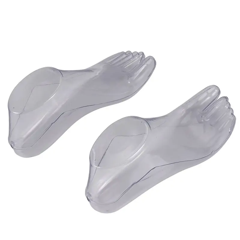

AC76-1Pair Female Feet Mannequin Thong Style Foot Model For Sandal Shoe Sock Jewelries Display
