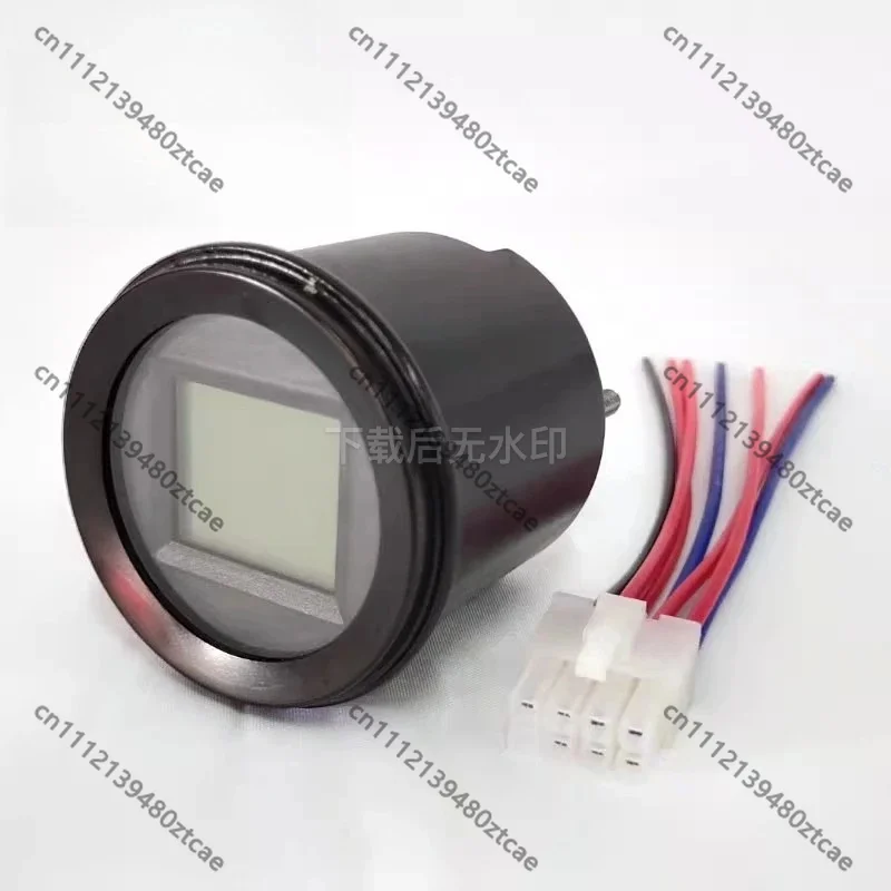 12V 24V Round Voltage Time Display Meter Electric Stacker Forklift Accessory