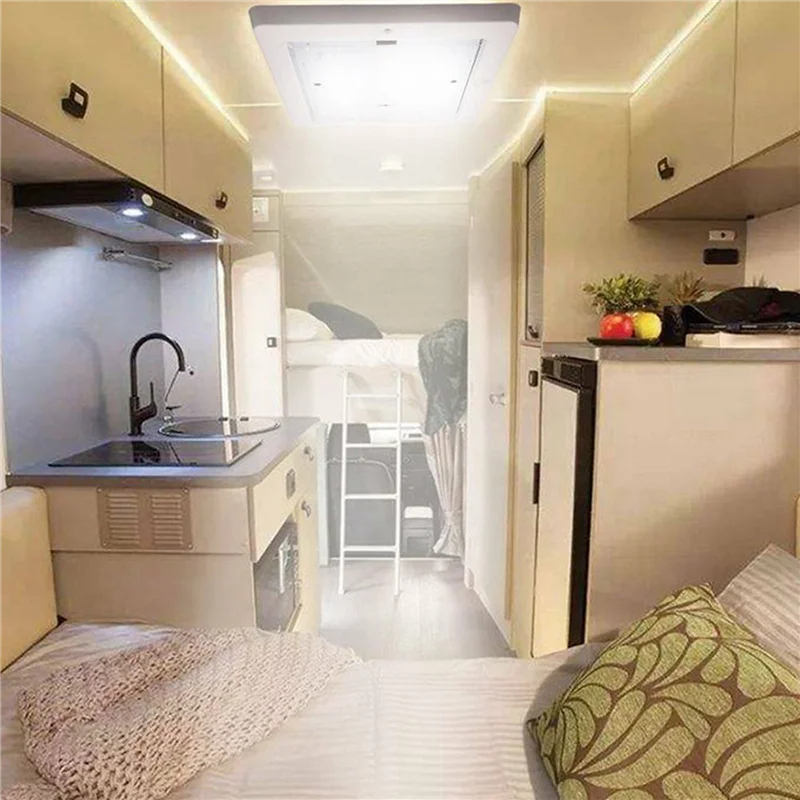 Ac29-2X RV LED Interior Roof Light For Caravan Motorhome Camper Van Boat 10W 6000K White