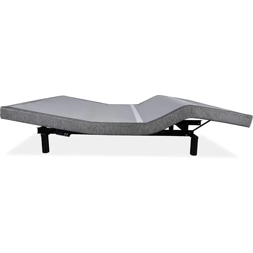 Adjustable Bed Base, Wireless, Massage, Zero-Gravity, Anti-Snore, Night Light, Memory, Full Wireless Remote Adjustable Bed Frame