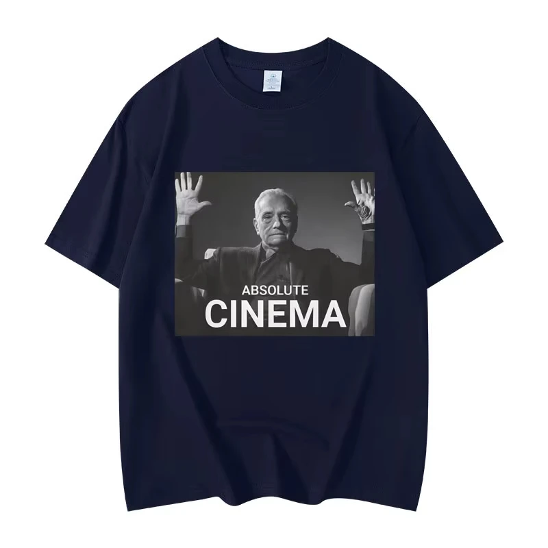 メンズ レディース 衣類 オーバーサイズ O ネック Tシャツ アブソリュート シネマ 面白いミーム Tシャツ 夏 カジュアル ファッション Tシャツ ストリートウェア