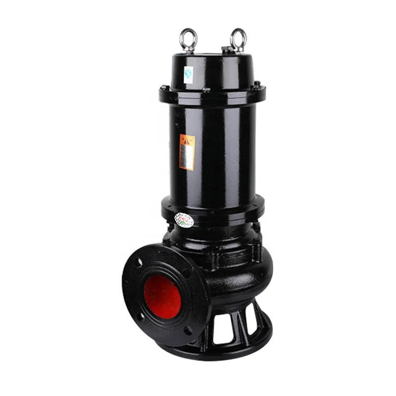 Bomba submersível para esgoto, dragagem de areia, lama, sucção de lama com impulsor moedor