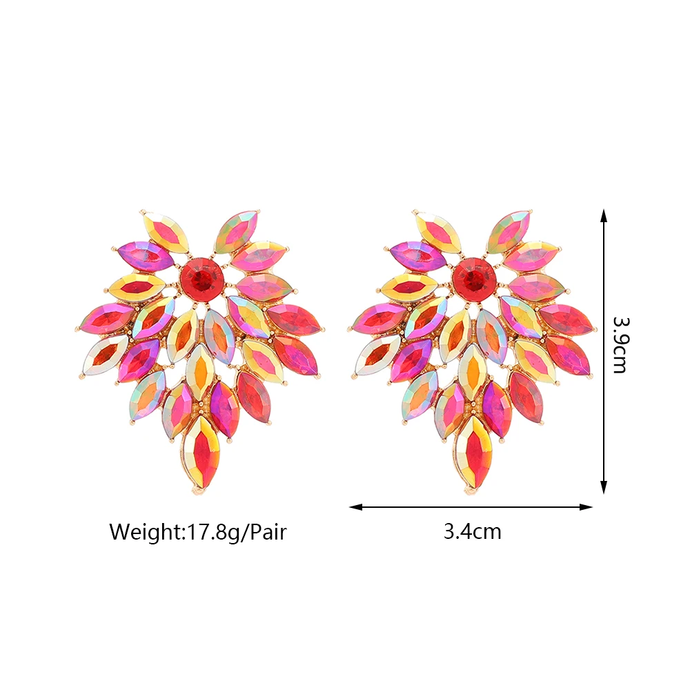 Irregular Temperament Design Earrings For Women High Quality Luxury Engagement Bride Party Accessories Girl Gifts Accessories