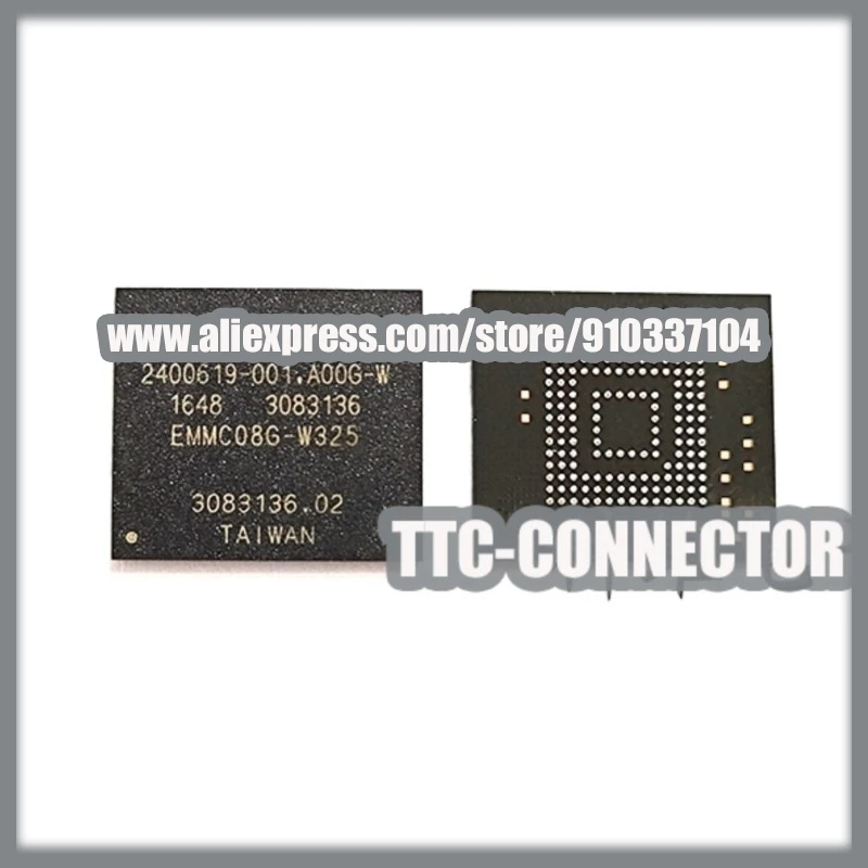 5pcs/lot EMMC08G-W100 EMMC08G-W325 FEMDNN008G-08A39 GCBNAIS08FCO-CD1 H26M41001HPR chips Memory ICs Electronic good quality