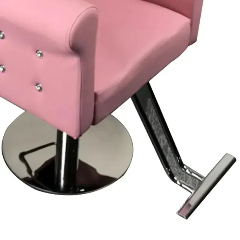 Frauen Schönheit Pediküre Haar Fuß Spa Rosa Tragbarer Friseurstuhl