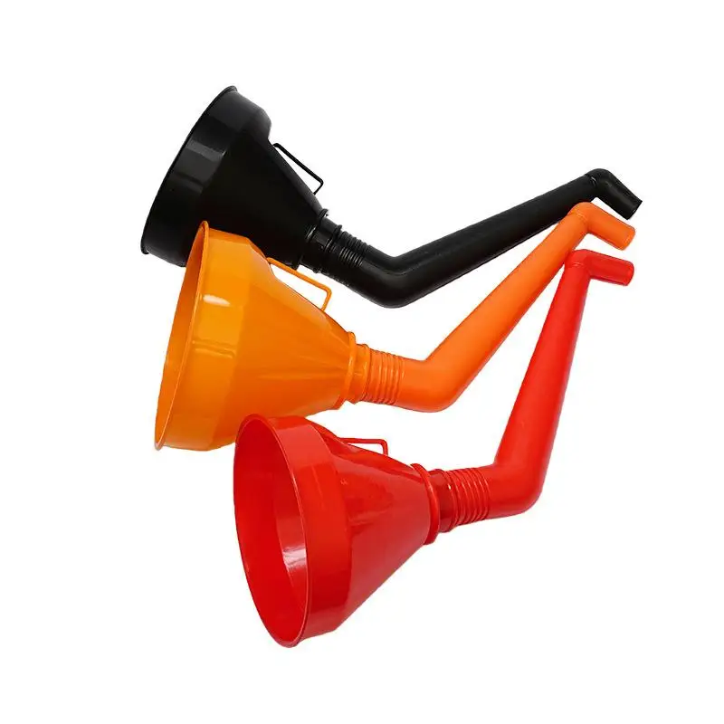 

Refueling Funnel With Filter Detachable Hose Car Motorcycle Refuel Engine Oil Funnel Long Mouth Funnels Car Repair Filling Tools