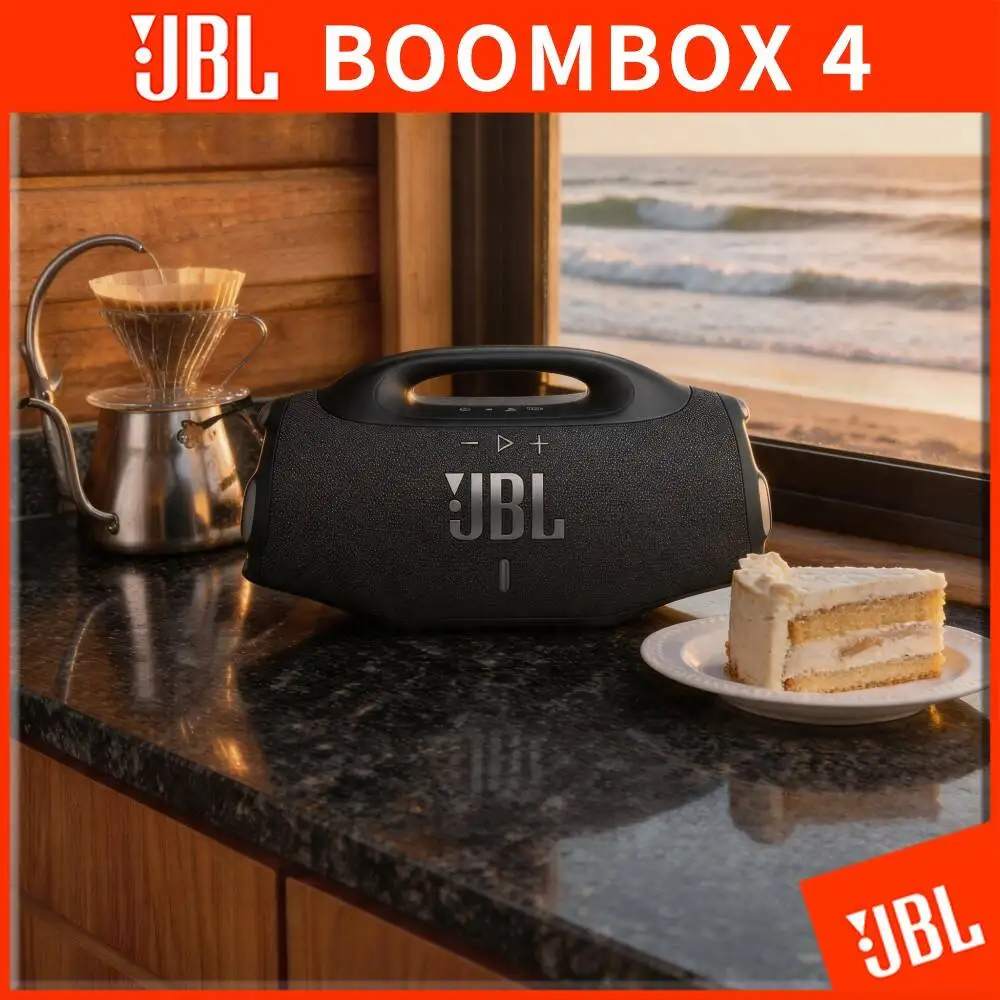 JBL Boombox 4 Wireless Portable Outdoor Bluetooth Speaker JBL Pro Bass Sound IP68 Waterproof Dustproof 34H Battery Powerbank