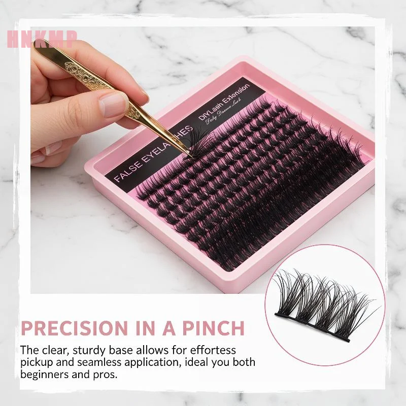 Eyelash Extension Or Extensions - D Curl Fluffy Lash Clusters Mink