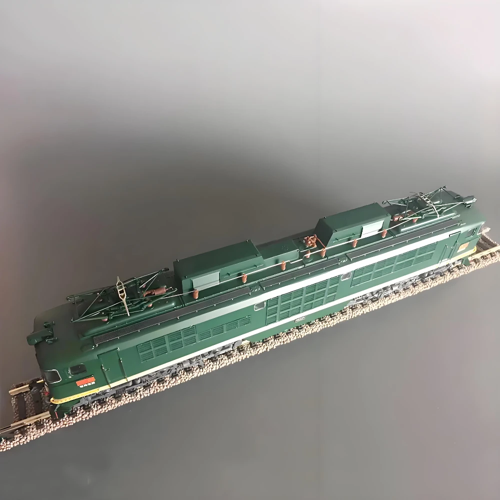 HO Type 1/87 Toy Train, 6Y2 Type Electric Locomotive Alloy Material CE10006, Dark Green DC Version, Train Model Boy's Toy Gift