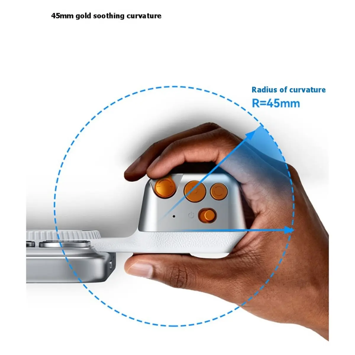 Magnetic Camera Grip Aid Camera Stabilizer Handle Wireless Bluetooth Remote Control Zoom Handheld Camera Stabilizer