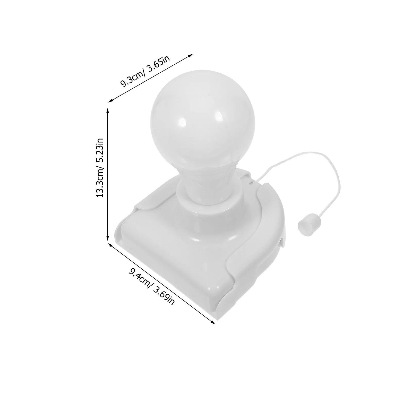 Lampada da notte portatile con cordino a LED da 2 pezzi, per camera da letto, comodino, armadio, uso di emergenza