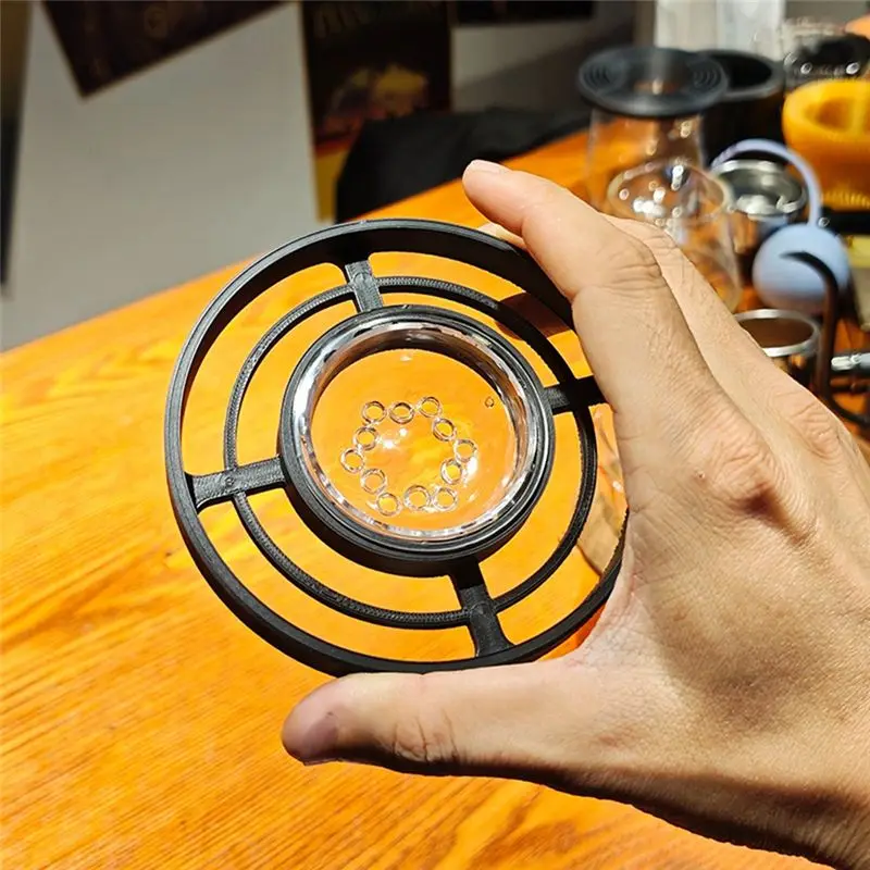 ABUN Coffee Dripper Filter Holder Set, Portable Pour Over Coffee Bracket, Camping Coffee Filter, Reusable Drip Cone