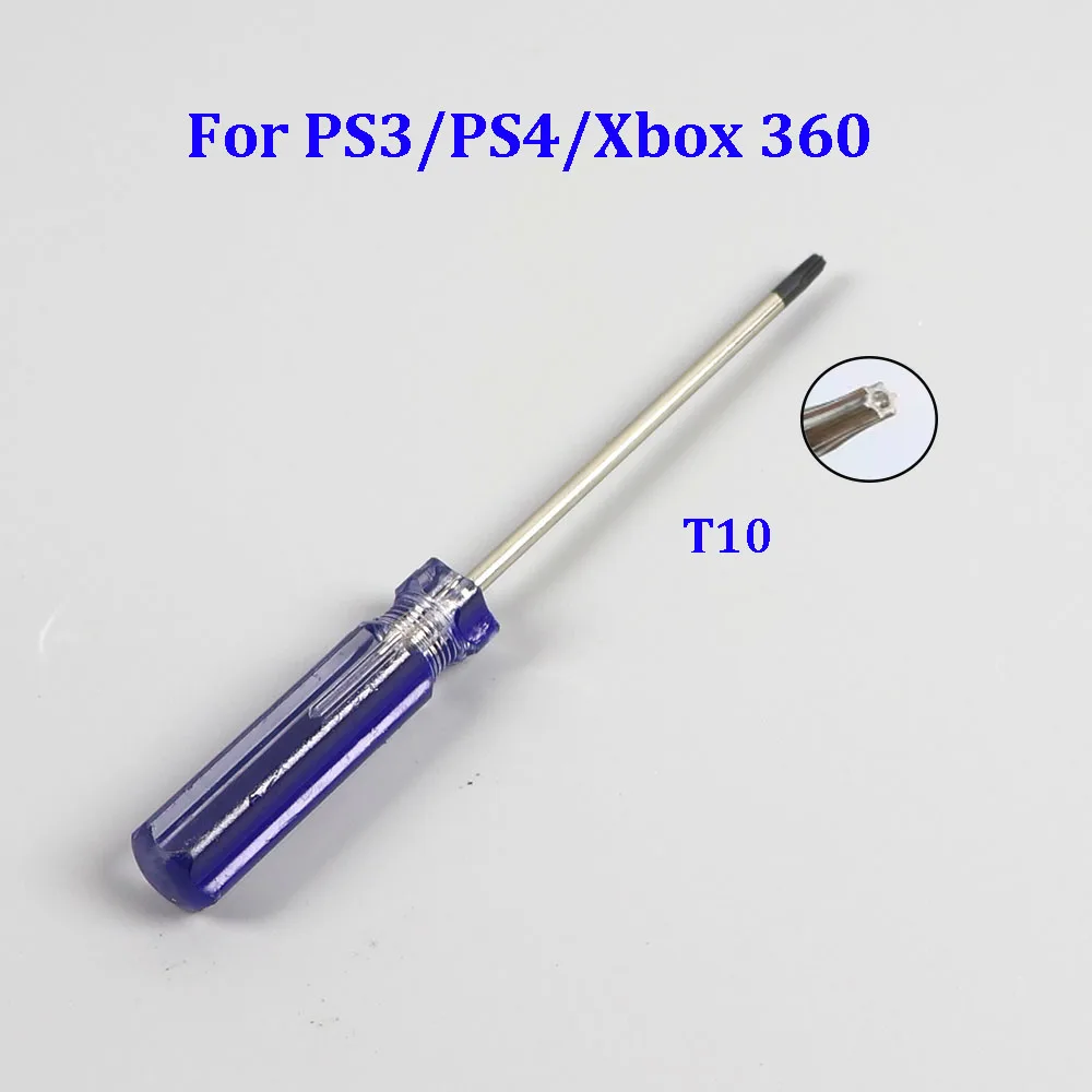 1PCS Security Screwdriver for Xbox 360/ PS3/ PS4 Tamperproof Hole Repairing Opening Tool Screw Driver Torx T6 T8 T10