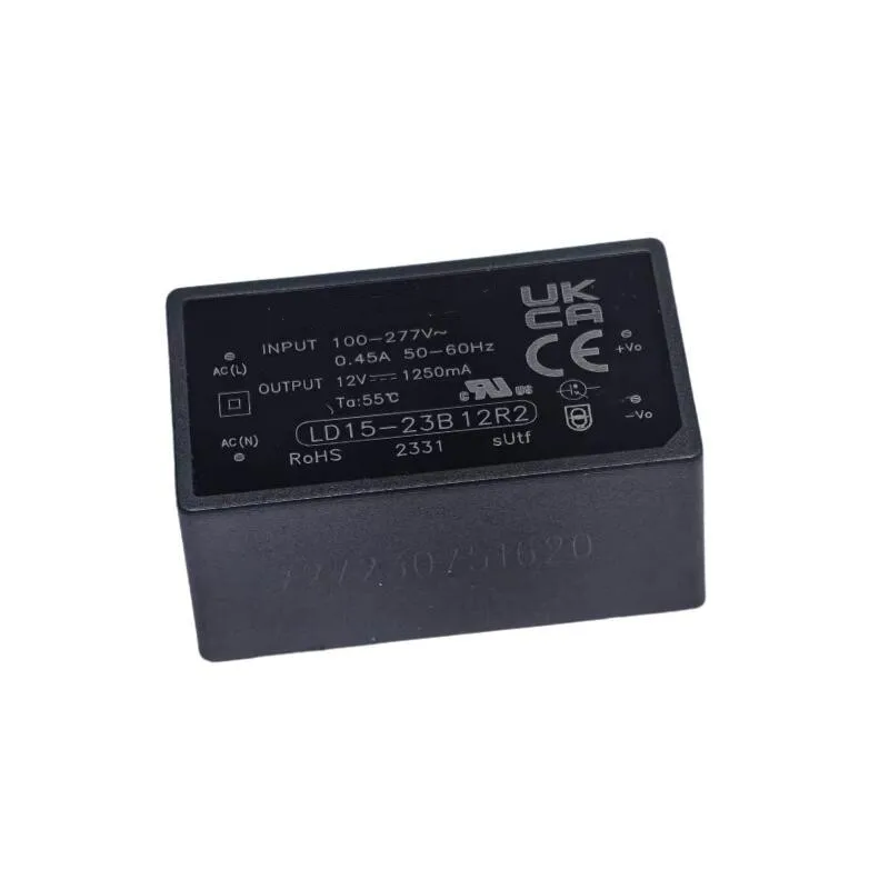 LD15-23B12R2 AC-DC POWER MODULE 85-305V TO 12V 1250MA 15W SMALL VOLUME 1-5PCS