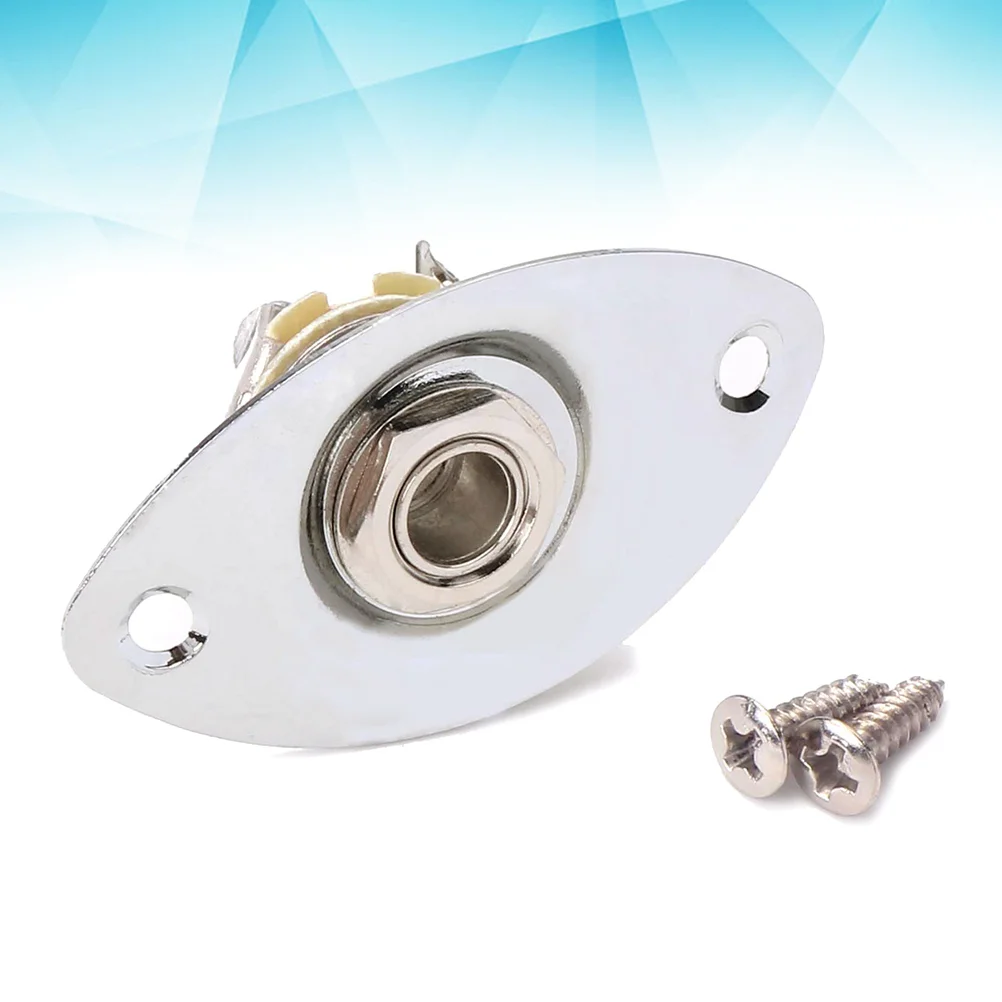

Electric Guitar Jack Input Jacks Plug Output Socket Pick up Electronic Cylinder