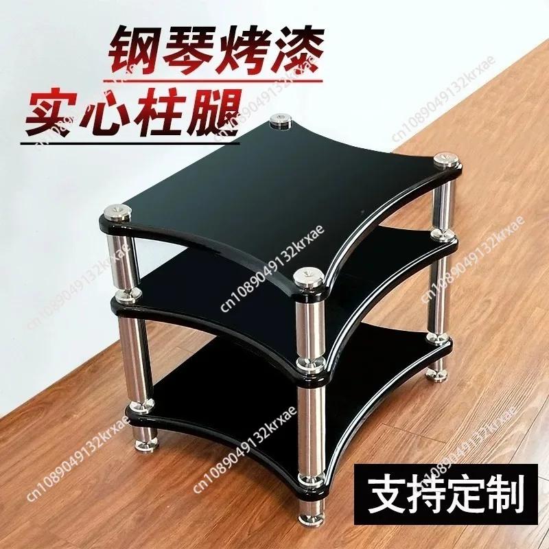 Piano Paint Amplifier Rack Sound Cabinet Speaker Ball Machine Equipment Shelf Shock Absorber Tripod Rack Cabinet