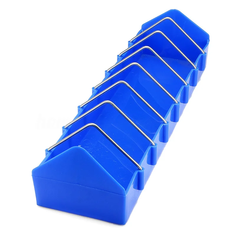 

5 шт. 16-дюймовая клетка для птиц, чашка для кормления для домашних животных, голубей, принадлежности для птицы, корм для хранения