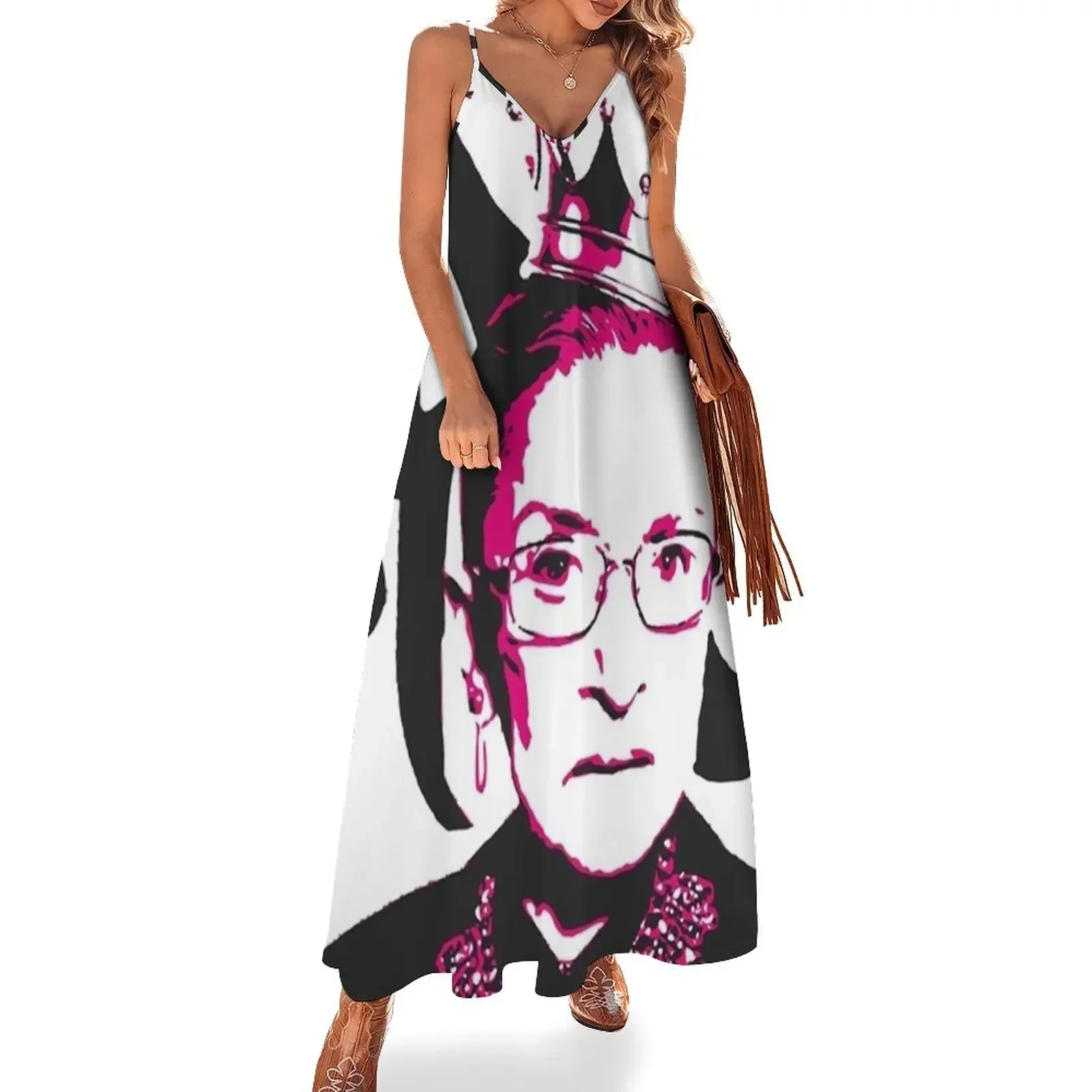 

RBG Notorious Sleeveless Dress Woman dresses birthday dress for women luxury 2024 Prom gown Dress