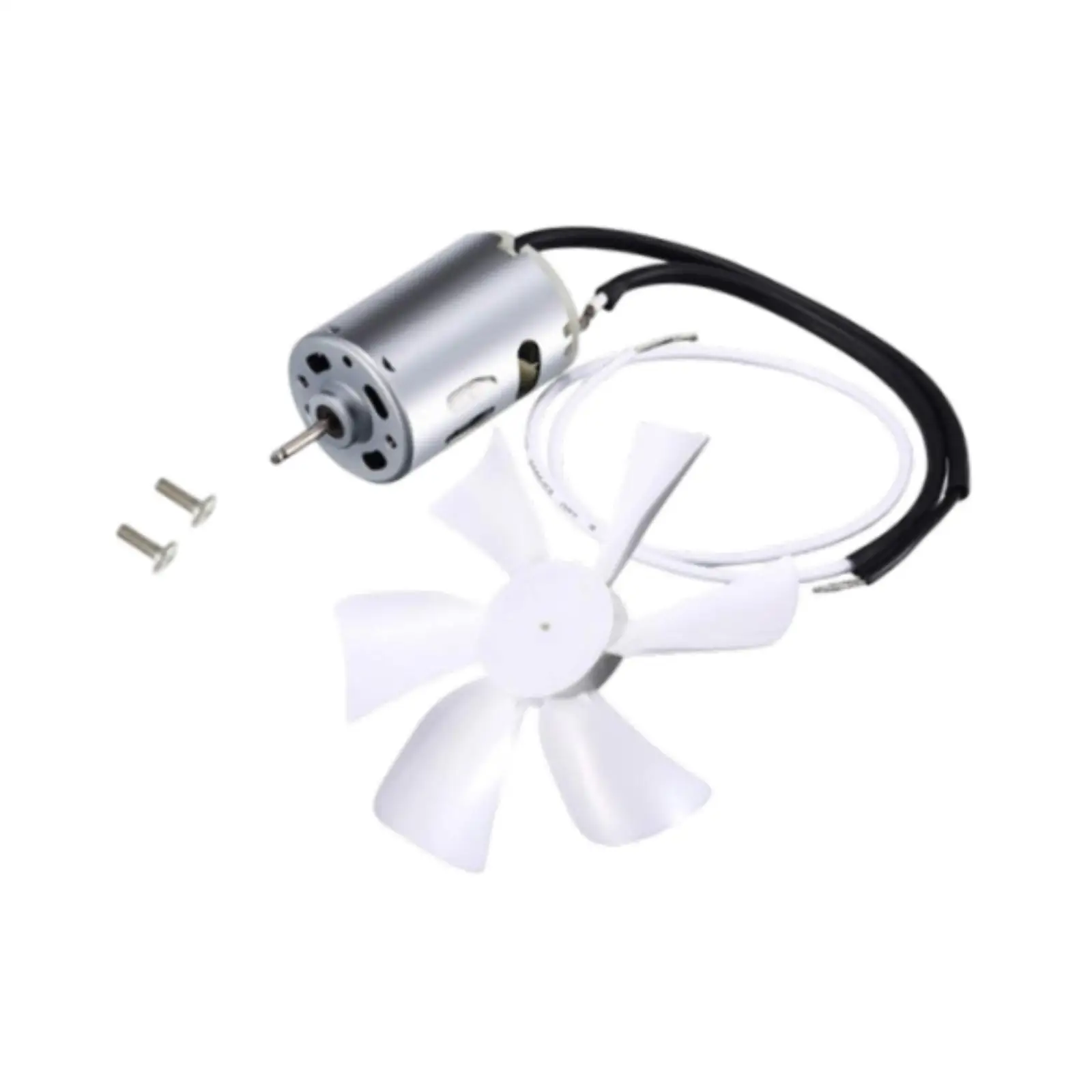 RV Vent Fan Replacement RV Accessories Small-size Easy to Install Rust Resistant D-shaft Motor Fan for Trailer Motorhome