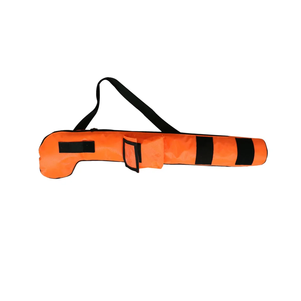 Golf Club Bag For Waterproof Durable Outdoor Training Carrier Simple Club Tote Bag With Shoulder Strap Orange