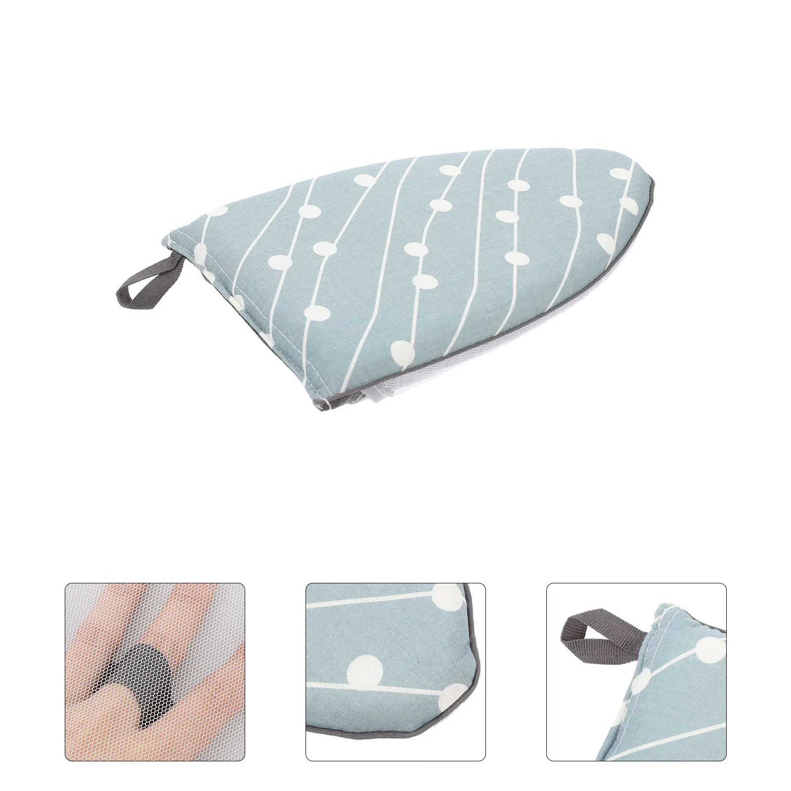 

Handheld Ironing Mat Thickened Sponge Heat Resistant Portable Space Saving Mini Ironing Cushion Home Household