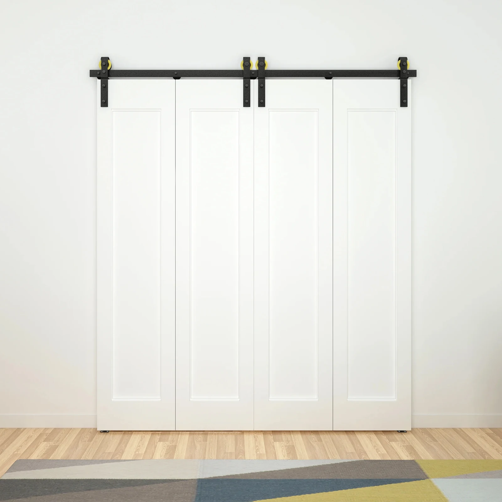 

4pcs Nylon Rail Door Wheel Single Swivel Sliding Gate Roller For Courtyard Rolling Shutter Terrace Heavy Duty Track Pulley Block