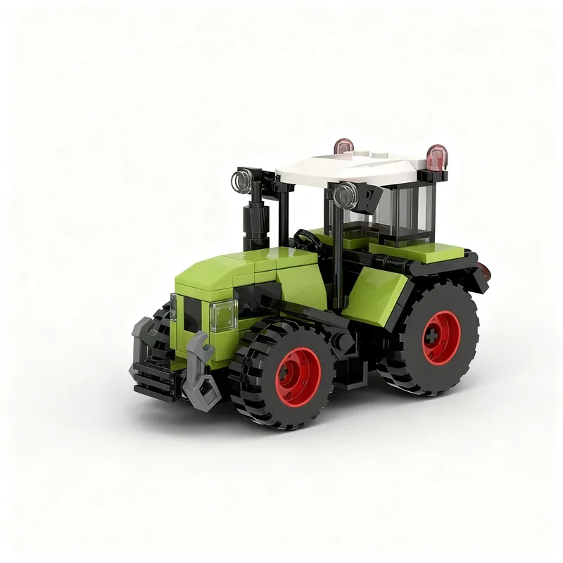 

NEW 154PCS MOC Claas Arion Wheels Tractor Trailer Model DIY Creative Ideas Display Birthday Gift Technology Building Bricks Set