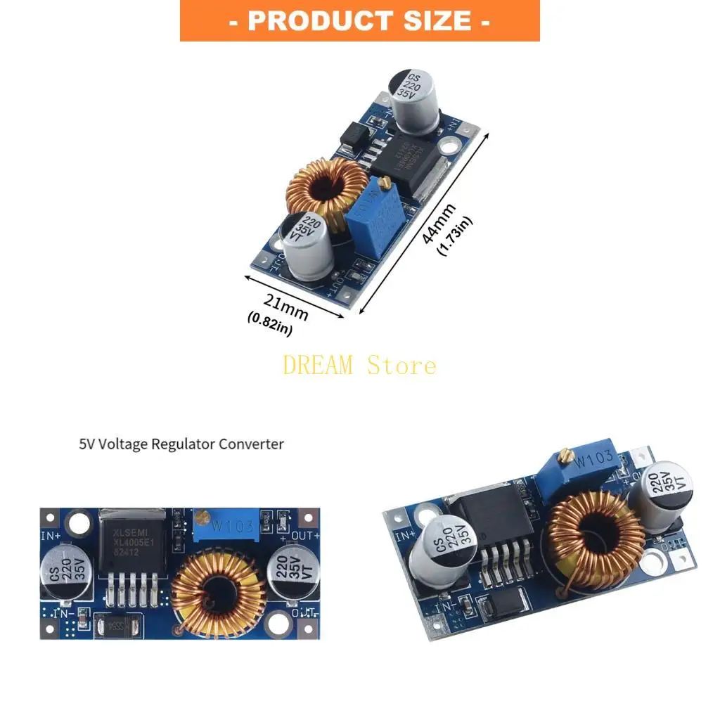 

XL4005 3A 5V Регулируемый модуль преобразователя напряжения с широким входом и защитой, лучшая распродажа