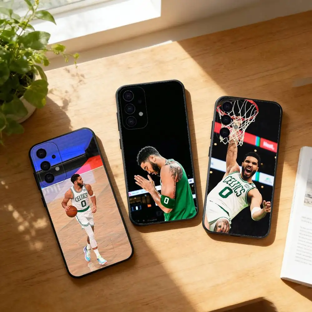 

J-Jayson T-Tatum phone Case For Samsung S25,24,21,22,23,30,Ultra,20,Plus,Fe,Lite,Note Soft Black Cover