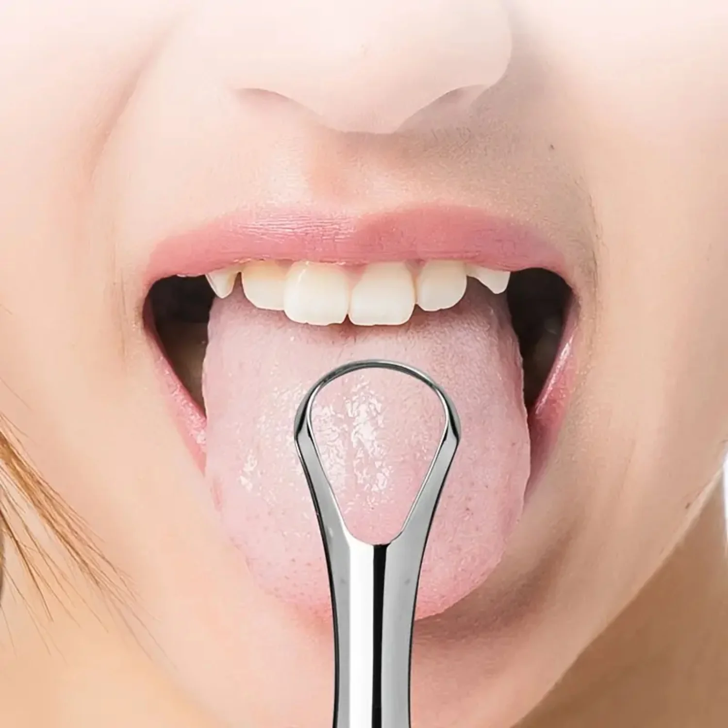 Stainless Steel Tongue Cleaner Scraper Set - Dental Tools for Teeth Care & Oral Hygiene