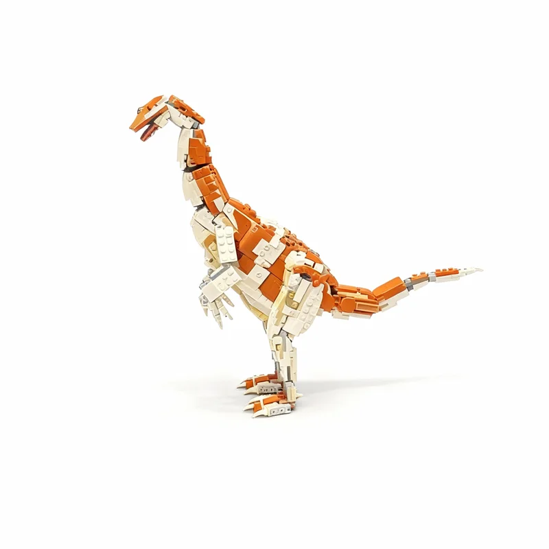737pcs MOC Dinosaurs Erlikosaurus Andrewsi No Scale Model Building Blocks Construction Toy Christmas Gift Brick Birthday