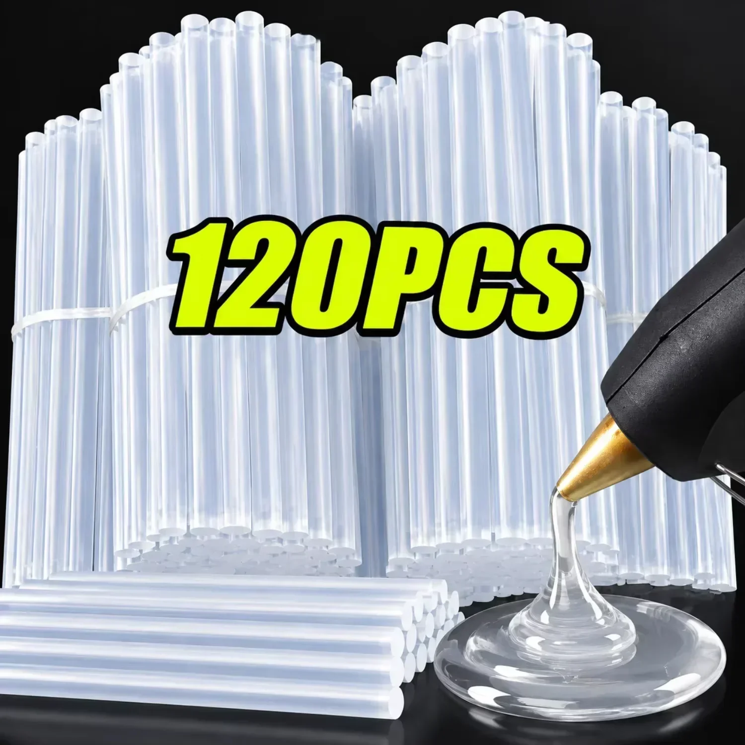 Hot Melt Glue Sticks Clear Hot Glue Sticks Dent Repair Tool EVA Colored Hot Melt Adhesive for Car DIY Art Craft General Repairs
