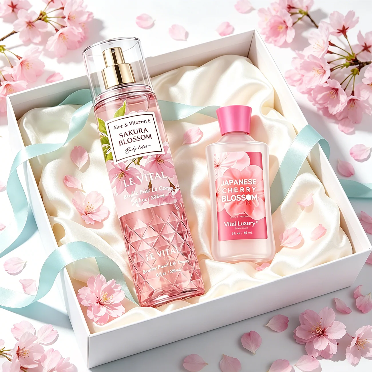 Perfume Fragrance Gift Set - مجموعة جل الاستحمام المعطر للجسم من