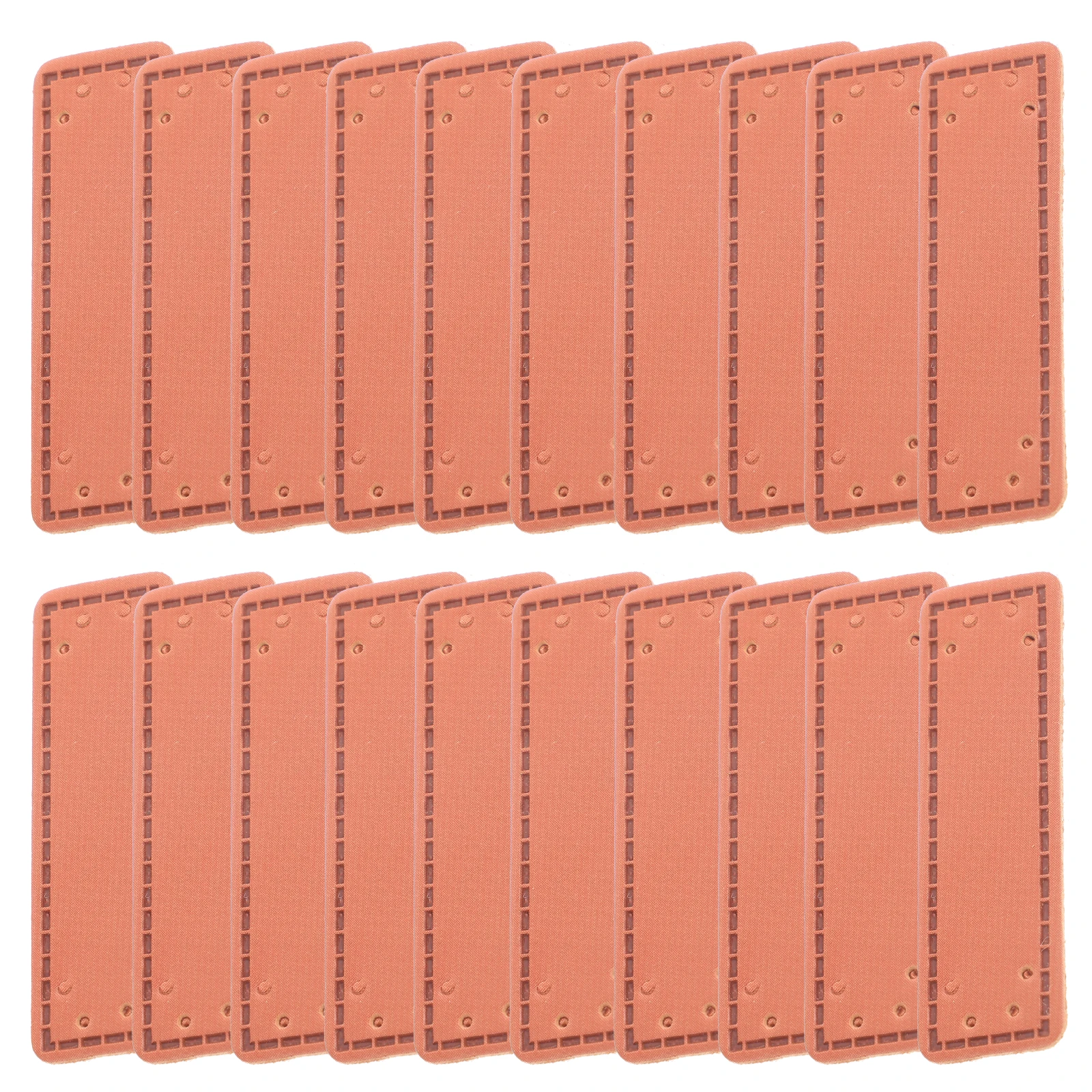 100 قطعة العلامات DIY بها بنفسك الملابس الخياطة تسميات للجينز القبعات أكياس اليدوية تنقش الملابس علامات مخصصة دائم اكسسوارات #4