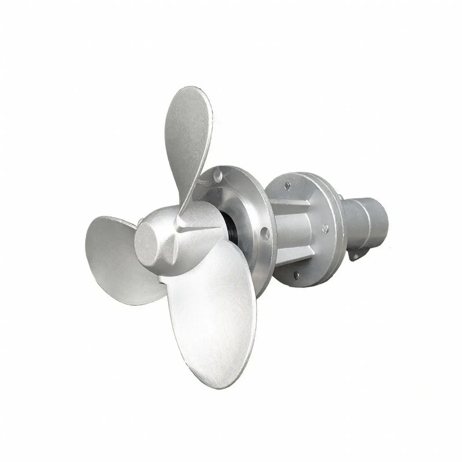 Compact Aluminum Marine Engine Attachment Boat Propeller for Trimmer Engine Conversion