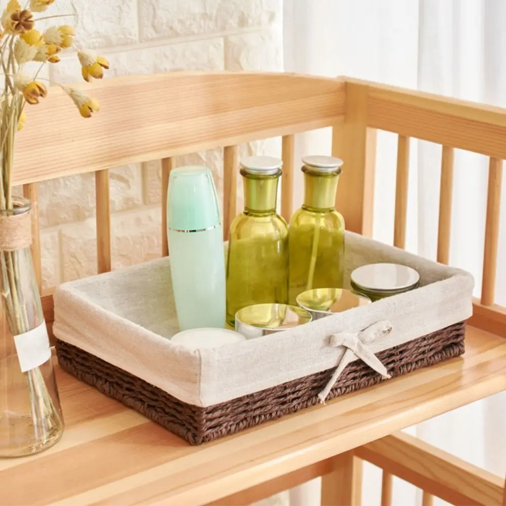 Handwoven Rattan Storage Basket 5