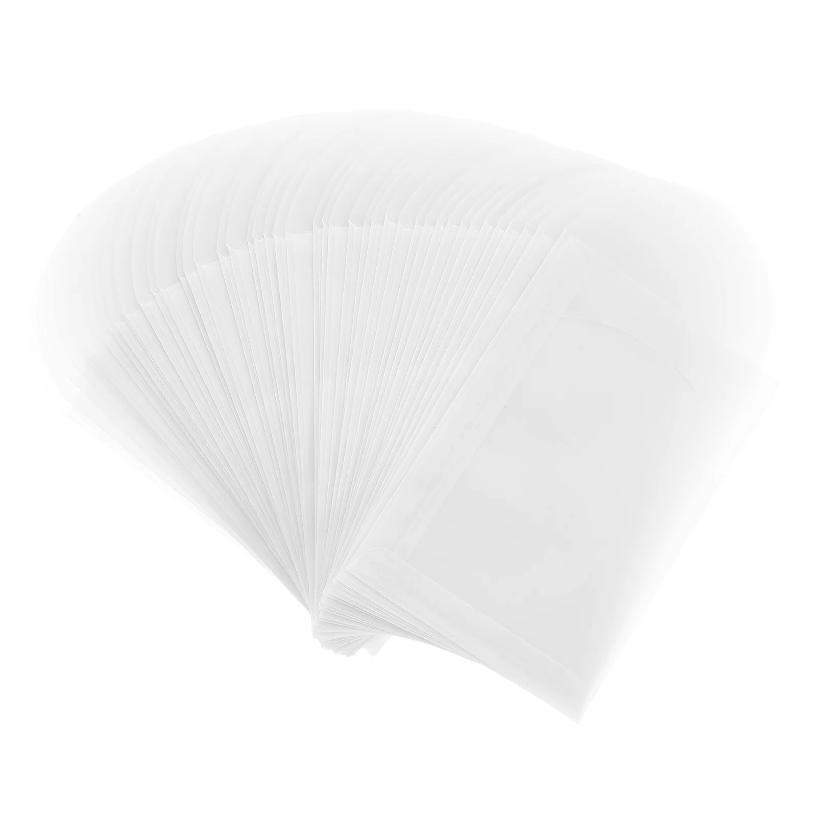 

50pcs Paper Bags Envelopes 75x115mm Semi Transparent Button Storage Packaging Craft Mini Style Present Small