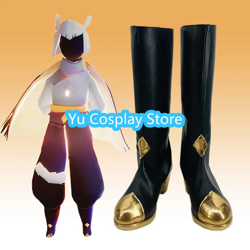 Yu コスプレストア 子供用 明るい季節のロールプレイングシューズ 男性と女性用 PU ハロウィン カーニバル パーティー クリスマス小道具