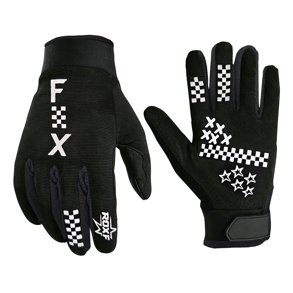 Wear‑Resistant Full Finger Rider Gloves,Touch‑Screen Comfort Gloves for Men Women Track Riding Hunting Mountain Trip