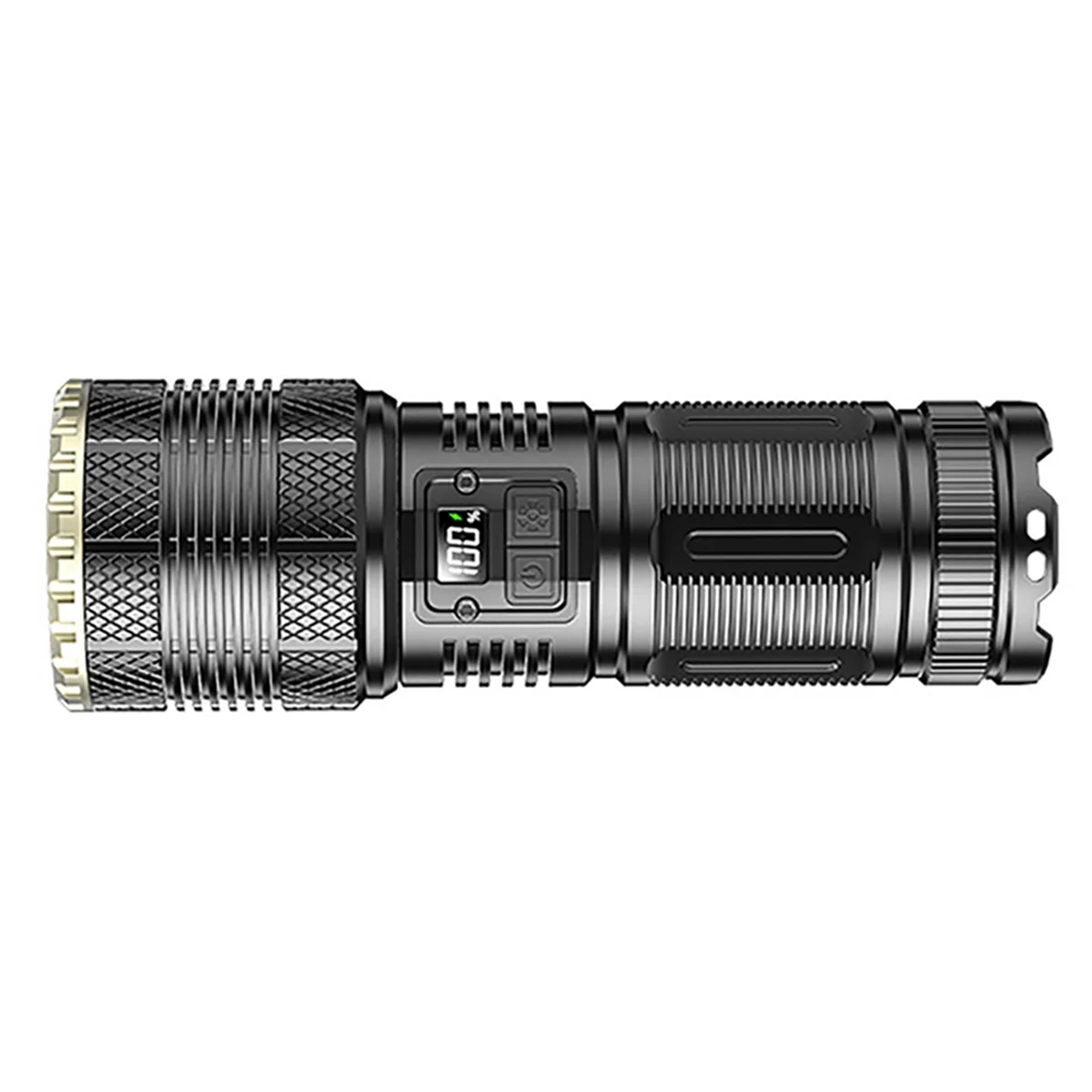 ABST 1000M LED Flashlight Zoomable USB C Rechargeable Flash Light Power Flashlights Zoom Lantern Zoomable