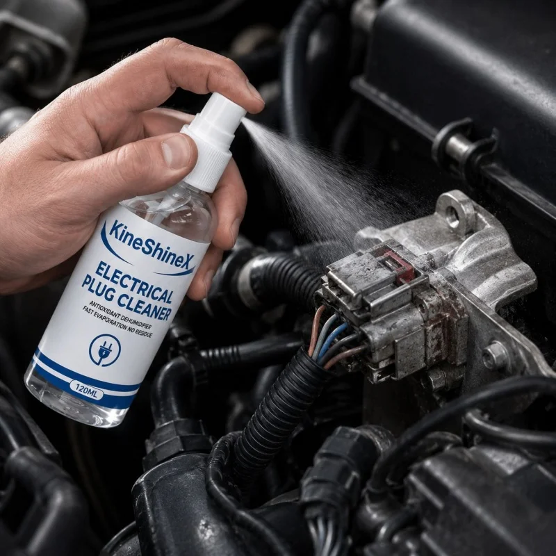 120ml Electronic Contact Cleaner Spray Fast Drying No Residue Degreaser for Car Plugs Connectors PCB Circuit Boards Deoxidizer - view 4