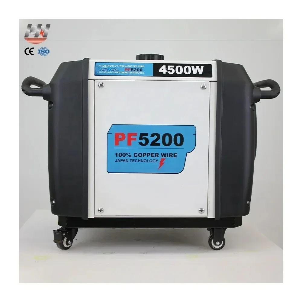 Controlador de partida automática elétrica de energia Gerador em Dubai / 5kVA Gerador elétrico monofásico silencioso para uso doméstico